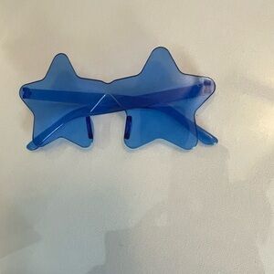 Star-Shaped Blue Sunglasses